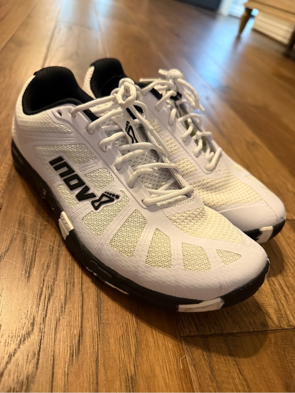 Inov-8 White and Black Athletic Trainers